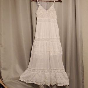 White summer dress